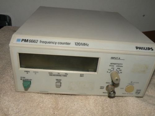 Philips PM6662 frequency counter 120MHz