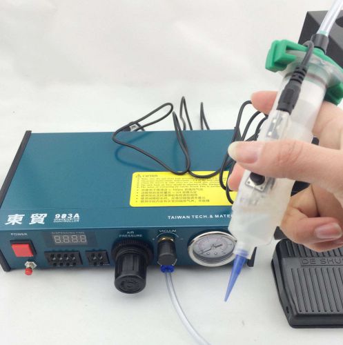 Auto glue dispenser solder paste glue dropper liquid dispensing controller 220v for sale