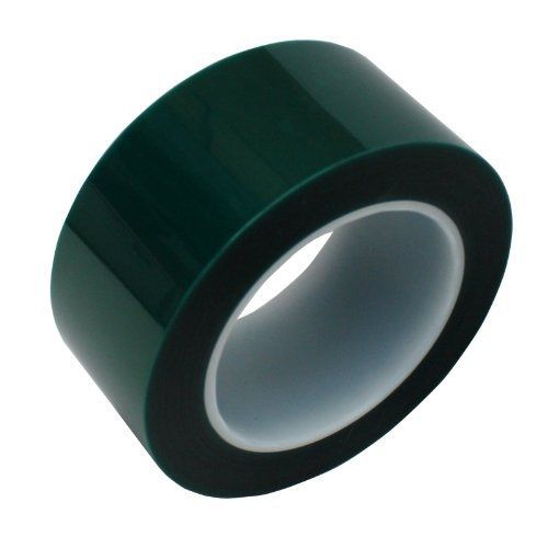 2&#034; x 72 yds - tapes master 2 mil green powder coating masking tape - high for sale