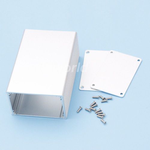 100*66*43mm pcb instrument slivery aluminum box steady for amplifier for sale