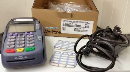 Verifone vx570 model 5750 ip credit card machine w/ power adapter for sale