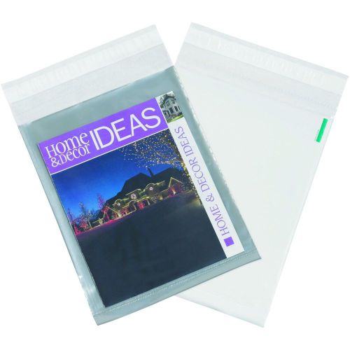 Partners Brand PCV1215 Clear View Poly Mailers 12&#034; x 15 1/2&#034; Clear/White (Pac...