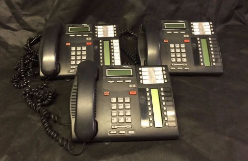 LOT (3) Nortel Norstar T7316E NT8B27 Business Office Phones &amp; Handsets FREE SHIP