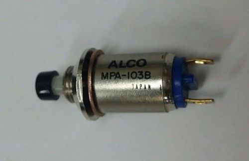 New MPA-103B Alco Electronic Momentary Push Button Switch Japan 3A 125V SPST