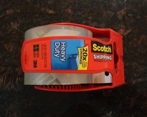 Scotch shipping packaging tape -  (2 rolls) for sale