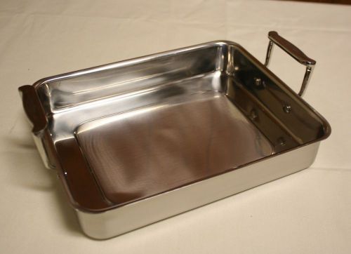 Bon Chef Cucina Sml Stainless Steel Food Pan with Handles, 3qt capacity, #60013