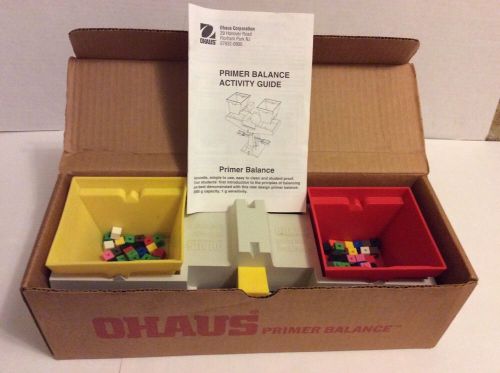 Ohaus Primer Balance, New, Science Experiments, Homeschooling, Abeka, Apologia
