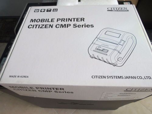 New Citizen CMP-30BTU Serial &amp; USB Mobile Pinter W/Serial Cable,Ac Adapter