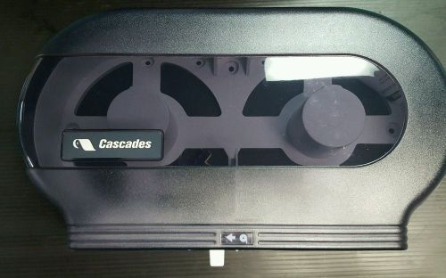 Cascades JTR Double bath tissue dispenser 4212 a1  # R4000TBKCAS