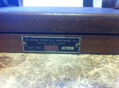 George Gorton Machine Co. Fonts Font Reverse 70.1