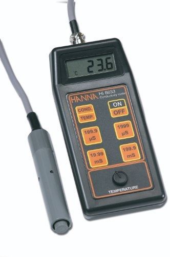 Hanna Instruments HI 8633N Multi-Range Conductivity Meter, For Production and