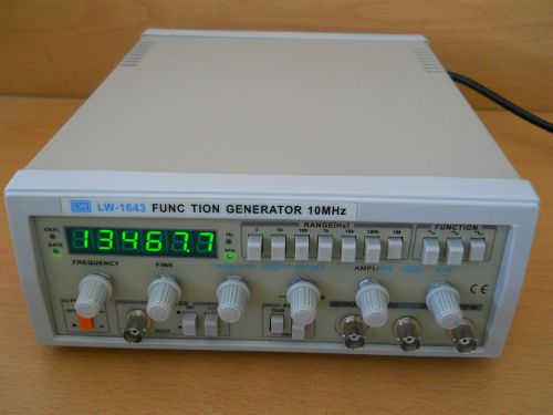 New 10mhz signal/ function generator,audio,freq counter, hi fi testing for sale