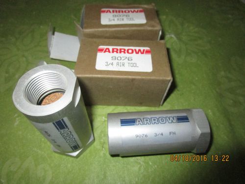 Lot of 2 arrow 9076 3/4&#034; air tool compressor filters nos for sale
