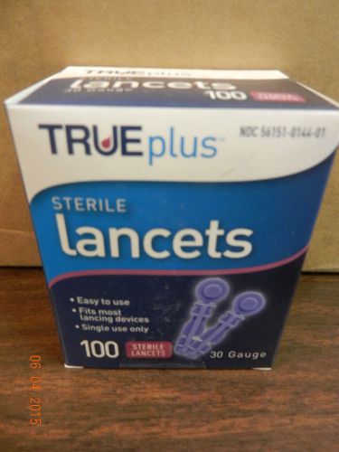 NiproTruePlus #743530 Lancet 30g New Sterile -100 pcs