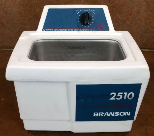 Branson Ultrasonic Cleaner * Model: 2510R-MT * 117 V * Tested * No Heat