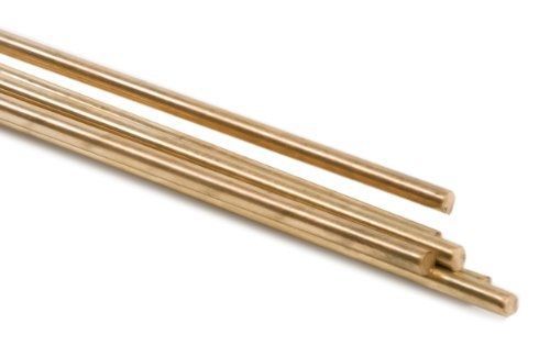 Forney 47302 Bare Brass Gas Brazing Rod, 1/8-Inch-by-36-Inch, 6-Rods