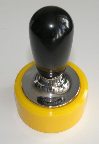 Barista professional 56 57.5 58 mm Yellow Plexiglas tamper holder