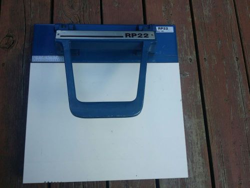 Ryobi rp22 table top plate punch for sale