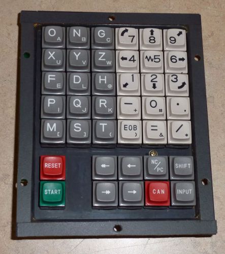 Fanuc a20b-1001-0091/02a, alpha-numeric keyboard for sale