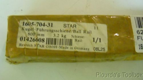 New Rexroth STAR GmbH 800mm Ball Rail, Size 30, 1605-704-31