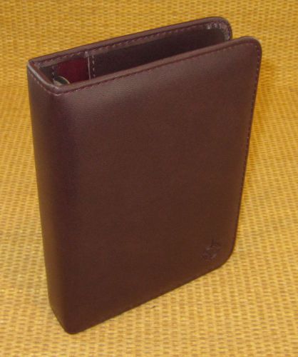 Pocket 1&#034; Rings | Burgundy DURABLE FRANKLIN COVEY OPEN Planner/Binder