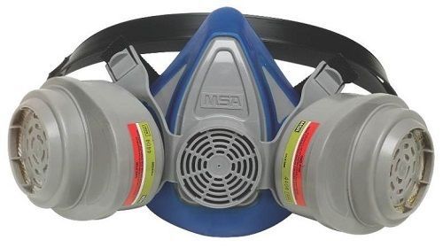 MSA Half Mask Respirator, Multi-Purpose, P100, 817670
