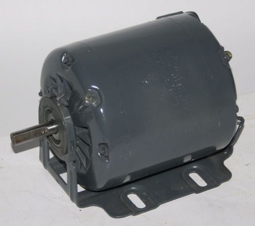 1/6 HP WESTINGHOUSE 115 VOLT ELECTRIC MOTOR WITH MOUNTING PLATE 1725 RPM - CLEAN