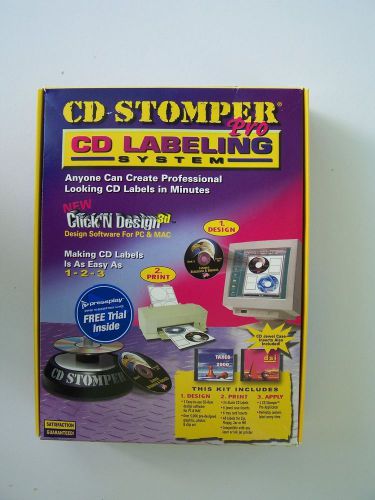 Stomper Pro CD Labeling System