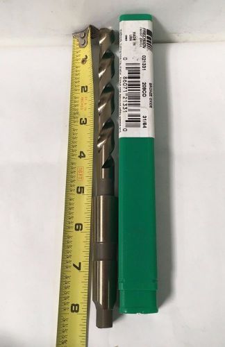 High speed steel taper shank 31/64 drill bit hss lathe precision twist brand new for sale