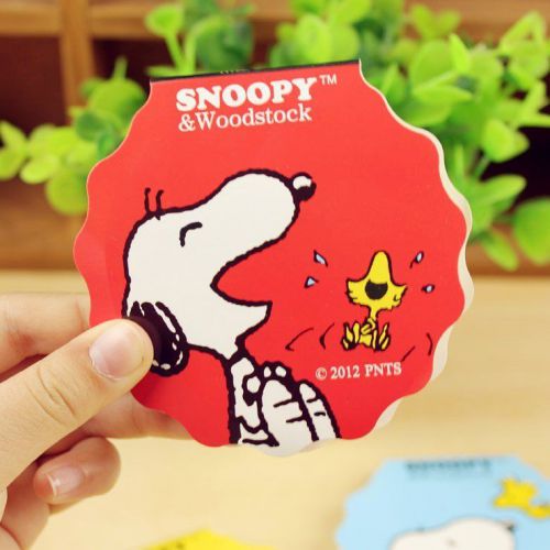 Official m&amp;g 60 pcs 76*76  red snoopy stick note sticky memo 100% new for sale