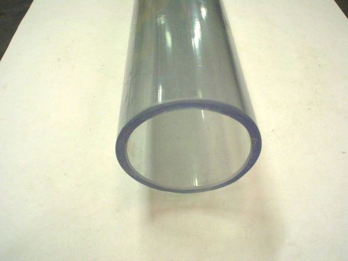 qty 1  2&#034; x 29&#034; clear PVC pipe - 60 day warranty