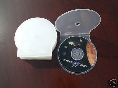 200 NEW CLEAR CD DVD CLAMSHELL CASES JS100