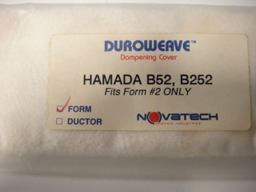 Hamada Form B52, B252 Dampening Cover