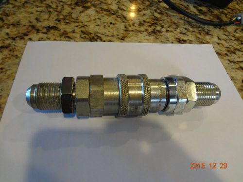 Parker snap-tite hydraulic coupler with fem 622-12hmf jic 37 ends for sale