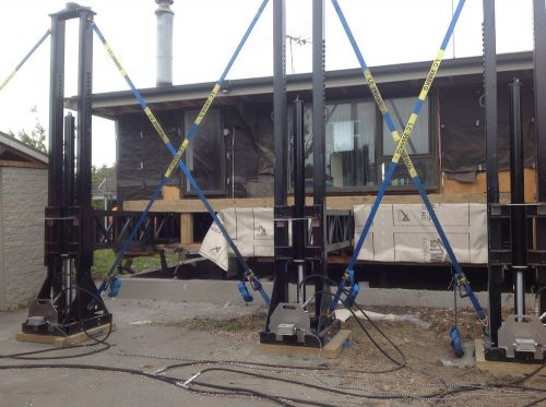Hydraulic high house lifting complete system for sale