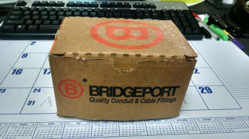 Bridgeport  674-DC2  1-1/4&#034; Service Entrance Connector (10/Box)