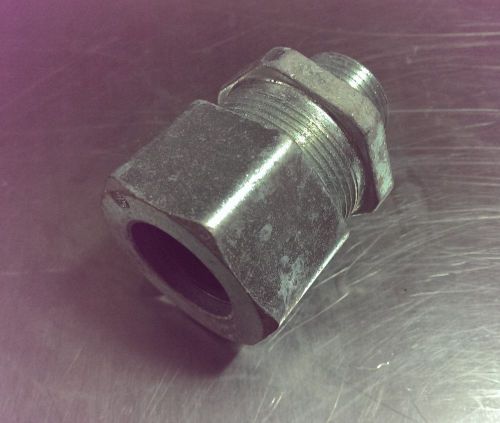 Lot of 6 new crouse-hinds male 3/4&#034; cable fitting liquidtight .630-.750 # cgb296 for sale