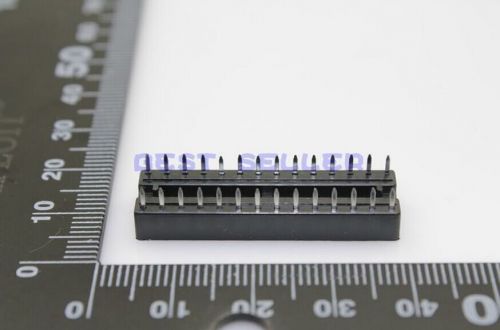 50pcs 28 Pins L-2.9mm DIP SIP IC Sockets Adaptor Solder Narrow pitch 2.54mm