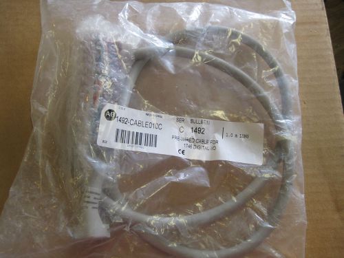 Allen Bradley 1492-CABLE010C Ser.C 1.0M Pre-Wired Cable for 1746 Digital I/O NIB