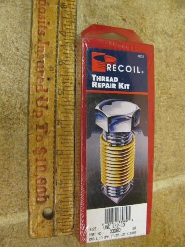 Recoil unc 1/2-13 33080 helical thread repair kit insert for sale