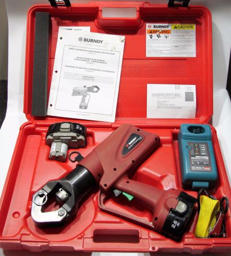 Burndy pat644xt-18v patriot battery actuated hydraulic crimping tool for sale