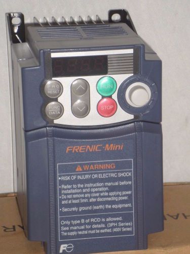 FUJI FRN001C1S-2U Variable Frequency Drive, 1 HP, 200-230V Frenic Mini