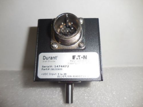 Eaton cutler-hammer/durant shaft encoder, 6000rpm max, 3/8&#034; dia. p/n 38150600 for sale
