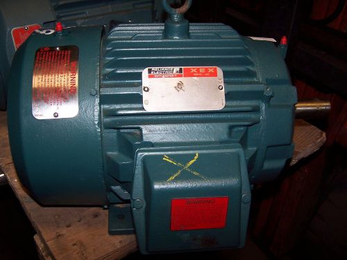 NEW RELIANCE 7.5 HP AC ELECTRIC MOTOR 213T FRAME 460 VAC 1760 RPM TEFC 3 PHASE