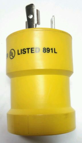 Generator plug l5-20p adaptor, listed 891l, 20 amp for sale