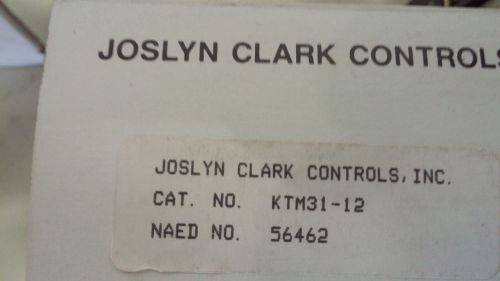 JOSLYN CLARK KTM31-12 NEW IN BOX 3 LINE OVERLOAD RELAY SIZE 1 SEE PICS #A27