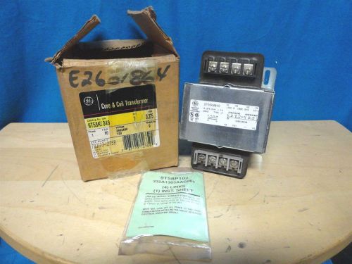GENERAL ELECTRIC * CORE &amp; COIL TRANSFORMER * PART NUMBER 9T58K0049 * NEW IN BOX
