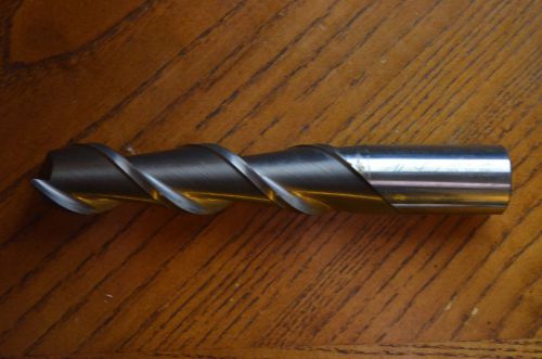 Weldon 1&#034; diameter 45 helix 2 flute 4&#034; length of cut end mill