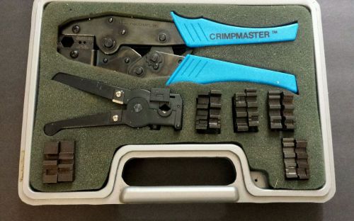 Ideal deluxe crimpmaster coax kit 33-201 excellent condition  *free shipping * for sale