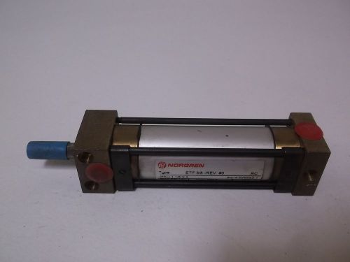 Norgren etf 3/8-1-1/8x2 pneumatic cylinder 51/2&#034; *used* for sale